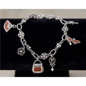 Brighton Silver Charm Bracelet